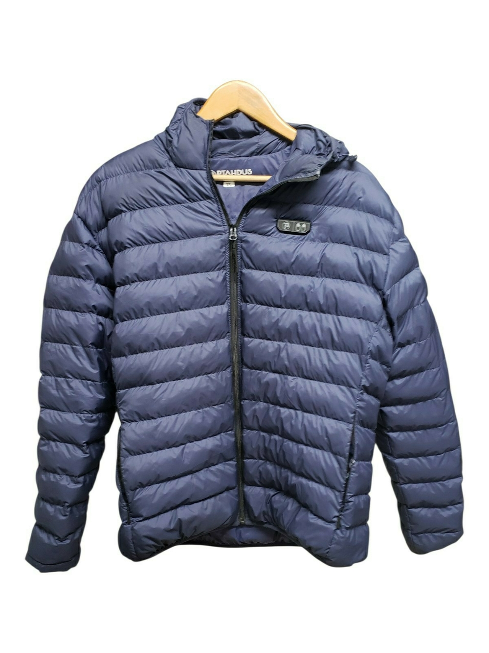 PTAHDUS Men's Heated Puffer Jacket Navy Blue Size 2XL XXL - NO BATTERY